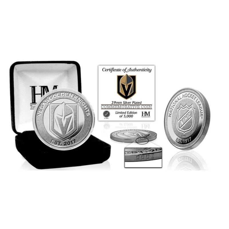 Vegas Golden Knights NHL Commemorative Coin (39mm) Münze von Highland Mint