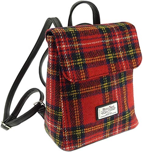 Damen Original Harris Tweed Modisch Royal Stewart Tartan Mini Rucksack LB1213 Farbe 24 Damen Original Harris Tweed Modisch Royal Stewart Tartan Mini Rucksack LB1213 Farbe 24 von Highland Tweed