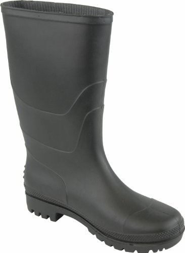 Highlander Herren Gresley Gummistiefel, schwarz, 37 von Highlander