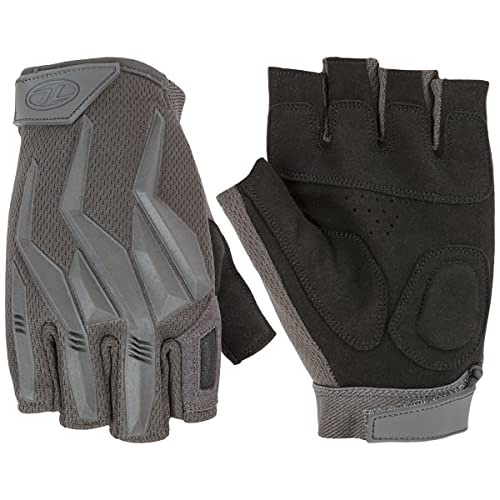 Highlander Herren Raptor Fingerlos Handschuhe Grau Größe M von Highlander