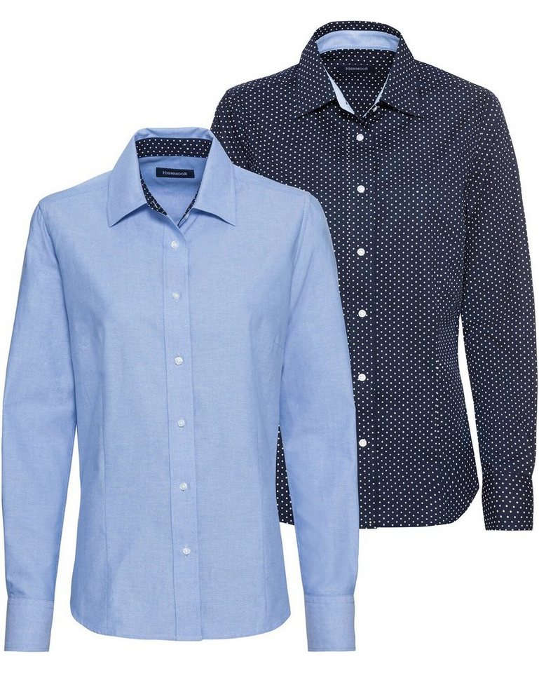 Highmoor Hemdbluse Blusen im Doppelpack von Highmoor