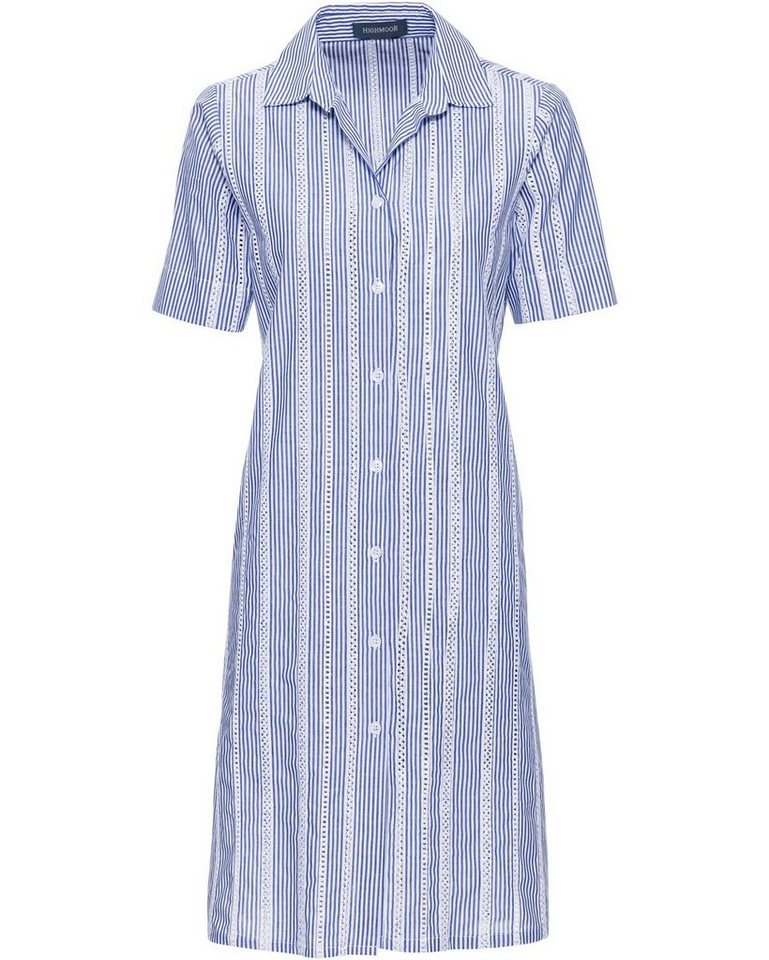 Highmoor Midikleid Hemdblusenkleid mit Madeiraspitze von Highmoor