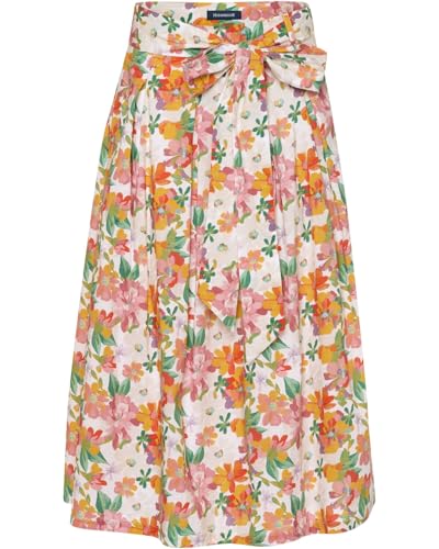 Highmoor Weiter Rock mit Bindegürtel Bunt 44 von Highmoor