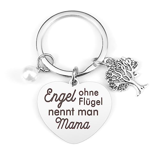 Schlüsselanhänger Geschenke für Mama Geschenk Geburtstagsgeschenk für Mama Muttertagsgeschenk Geschenk für Mama Mutter Geschenk Geburt Beste Mama der Welt Schlüsselanhänger Damen Geschenkideen von Hightopup