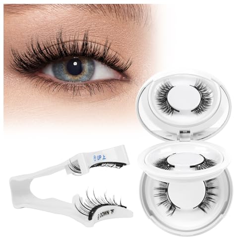 Higu clace Magnetische Wimpern,Magnet Wimpern Ohne Eyeliner,Magnetische Wimpern mit Applikator,Wimpern Magnetisch Natürlicher Look,Kein Kleber erforderlich Wimpern Magnetic(KIT-CF) von Higu clace