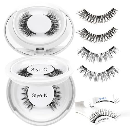 Higu clace Magnetische Wimpern,Magnet Wimpern Ohne Eyeliner,Magnetische Wimpern mit Applikator,Wimpern Magnetisch Natürlicher Look,Kein Kleber erforderlich Wimpern Magnetic(KIT-CN) von Higu clace