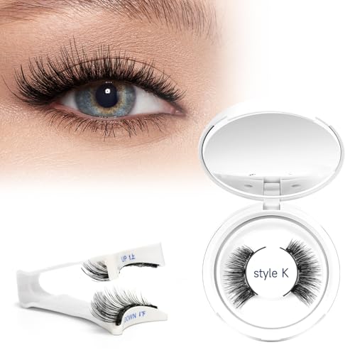 Higu clace Magnetische Wimpern,Magnet Wimpern Ohne Eyeliner,Magnetische Wimpern mit Applikator,Wimpern Magnetisch Natürlicher Look,Kein Kleber erforderlich Wimpern Magnetic(SET-3K) von Higu clace