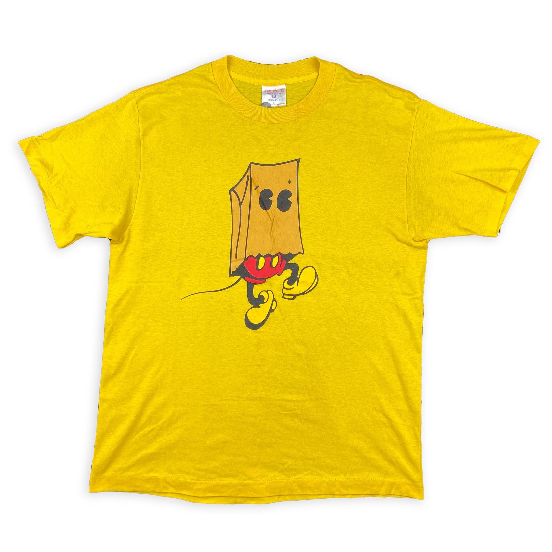 Vintage 80Er Jahre Micky Maus Shirt Aus Baumwollmischgewebe von HijrahVintage