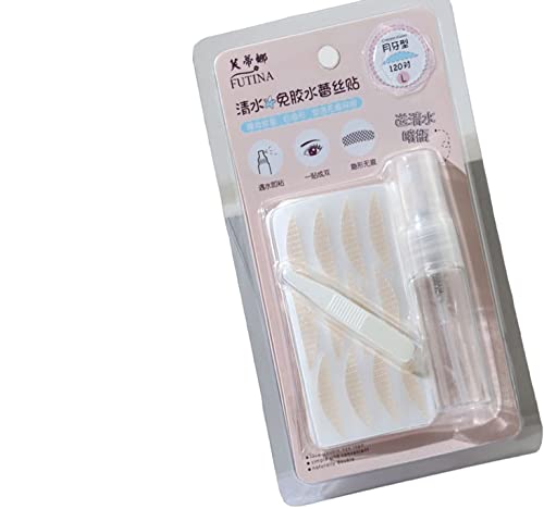 Invisible Lace Eye-Lifting von Sticked, 240 Stück Instant Doppel-Augenlid-Klebeband Unsichtbar doppelseitig, natürliche, ultra-unsichtbare zweiseitige klebrige Doppel-Augenlid-Klebeband-Aufkleber (L) von Hikaka