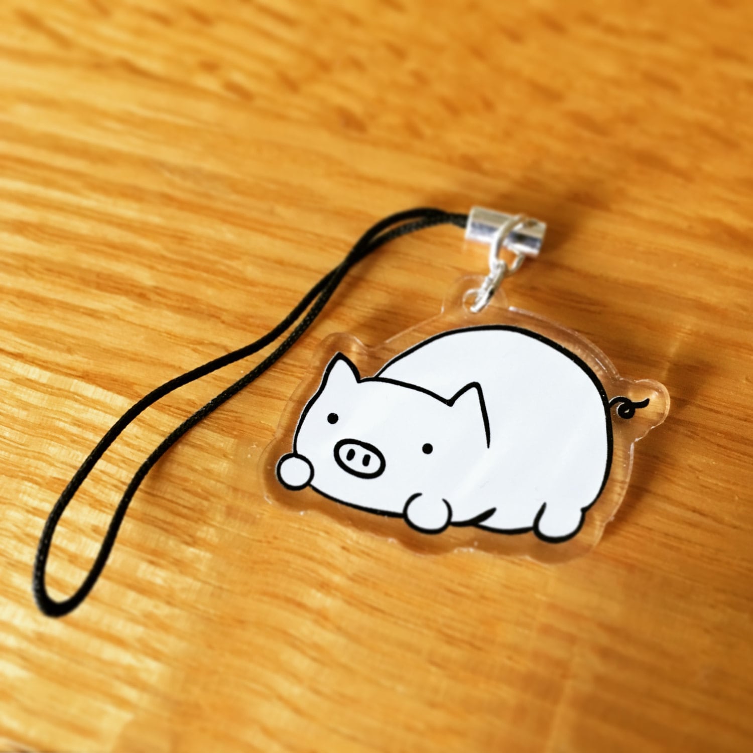 Süße Sneaky Schwein Telefon Charme - Handy Reißverschluss Süße Stodes Schwein-Liebhaber-Geschenk Süße Sneaky Schwein Telefon Charme - Handy Reißverschluss Süße Stodes Schwein-Liebhaber-Geschenk von Hikaru811