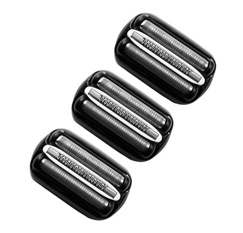 Hikity Ersatzscherköpfe Rasierer Kassette Scherkopf Für Braun 3S 3CC Series, 3 St., Elektrorasierer, Für Braun 3S 3CC Series 3040S 3080S 3050CC 3090CC DE von Hikity