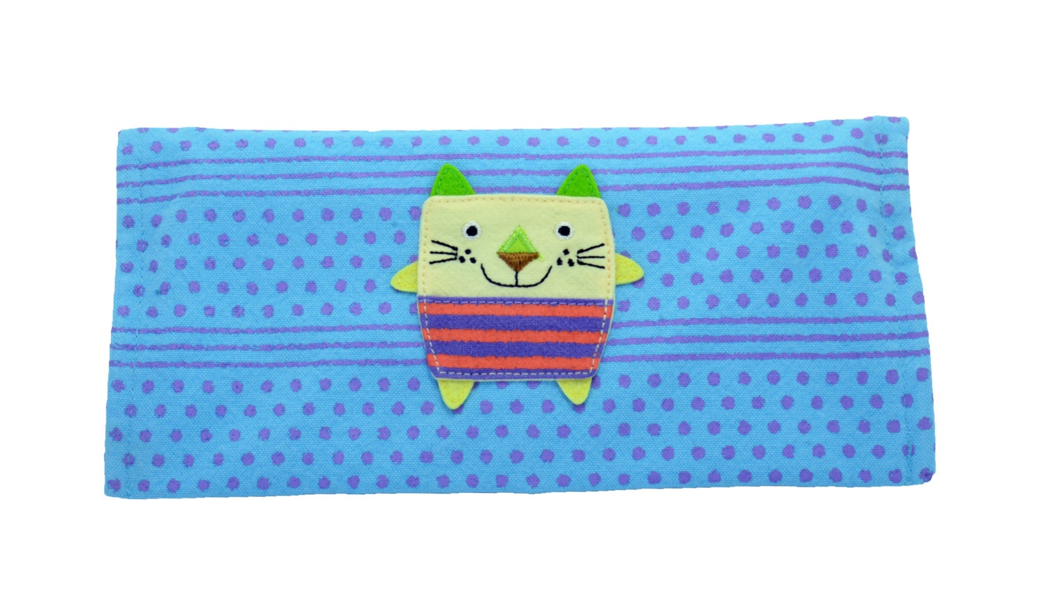 Hikosen Cara - Eine Marke Aus Japan Handgefertigter Beutel Mit Blau, Rot, Pink, Orange, Lila Katze Polka Dot Hikosen Cara - Eine Marke Aus Japan Handgefertigter Beutel Mit Blau, Rot, Pink, Orange, Lila Katze Polka Dot von Hikosencaraau