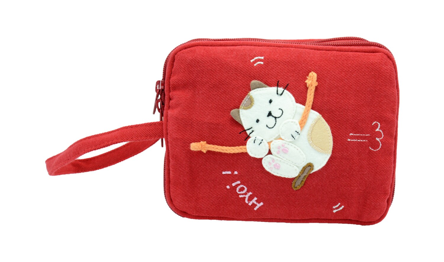 Hikosen Cara - Marke Aus Japan Handgefertigte 4 Zip Pouch Federmäppchen Stiftetasche Kosmetik Make-Up Reißverschlussbeutel Beutel Hikosen Cara - Marke Aus Japan Handgefertigte 4 Zip Pouch Federmäppchen Stiftetasche Kosmetik Make-Up Reißverschlussbeutel Beutel von Hikosencaraau