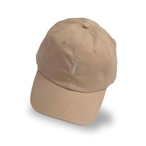 Hilandero® Baseball Cap Herren & Damen – Verstellbare Unisex Snapback Cap in beige – Stylische Dad Cap aus Baumwolle mit Logo Stickerei – Deutsche Marke von Hilandero