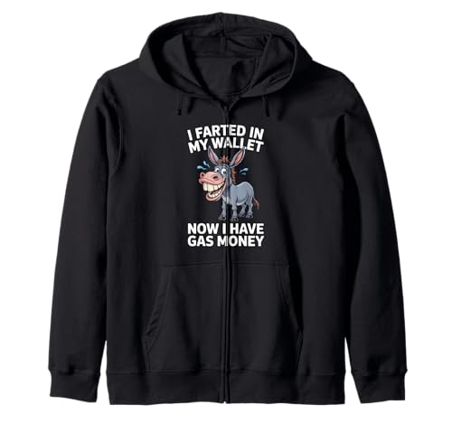 Lustiger Esel Spruch Humorvoll Gas Geldb RSE Witz Damen Herren Kapuzenjacke Lustiger Esel Spruch Humorvoll Gas Geldb RSE Witz Damen Herren Kapuzenjacke von Hilarious Animal Fart Comedy Cartoon Meme Dad Mom