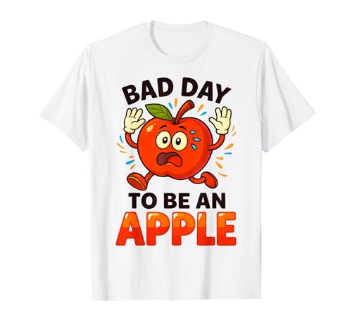 Lustiger schlechter Tag, um EIN Apfel zu pflücken, Obst, Humor, Kinder T-Shirt Lustiger schlechter Tag, um EIN Apfel zu pflücken, Obst, Humor, Kinder T-Shirt von Hilarious Food Pun Cartoon Apple Fruit Joke Lovers