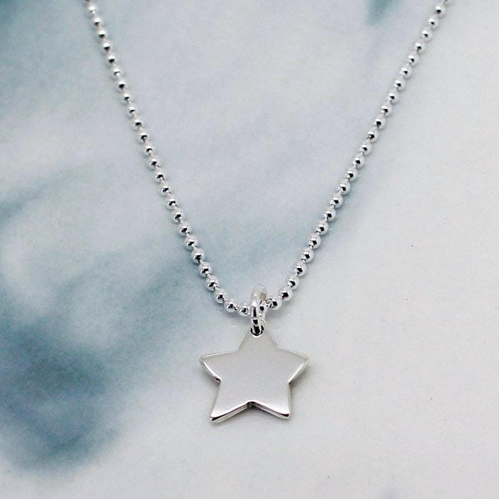 Kleine Stern Halskette | Sterling Silber Kleine Stern Halskette | Sterling Silber von HilaryandJune