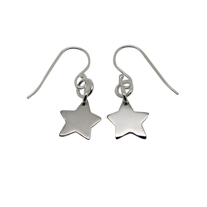 Kleiner Stern Sterling Silber Ohrringe Kleiner Stern Sterling Silber Ohrringe von HilaryandJune