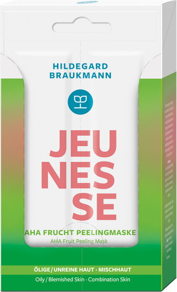Hildegard Braukmann Display Multi Pack AHA Frucht Peelingmaske Sachet 12x 2 x 7 ml von Hildegard Braukmann