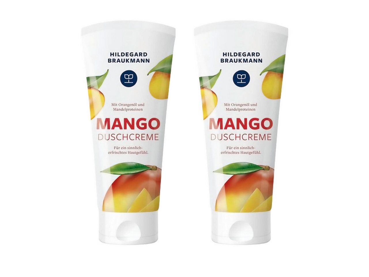 Hildegard Braukmann Duschpflege Doppelpack Mango Duschcreme, vegan von Hildegard Braukmann