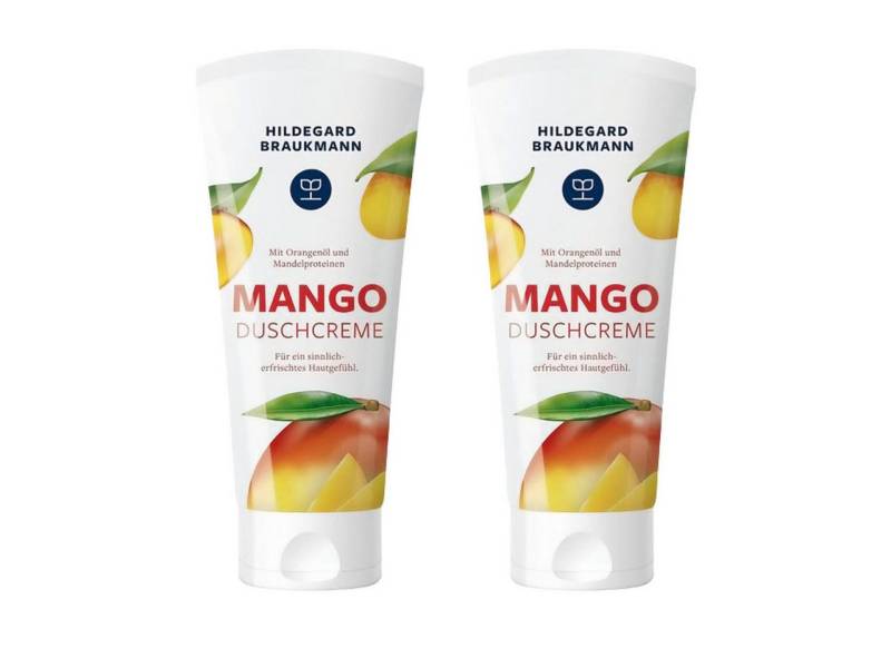 Hildegard Braukmann Duschpflege Doppelpack Mango Duschcreme, vegan von Hildegard Braukmann