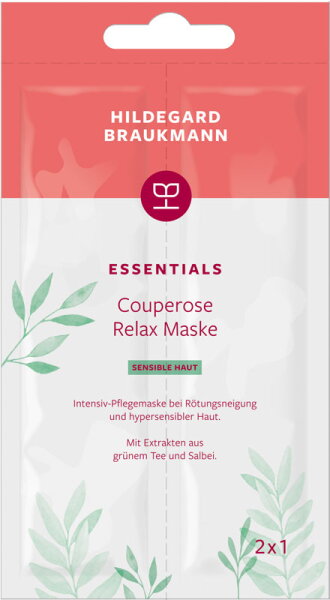 Hildegard Braukmann Essentials Couperose Relax Maske Box 12 Stück von Hildegard Braukmann
