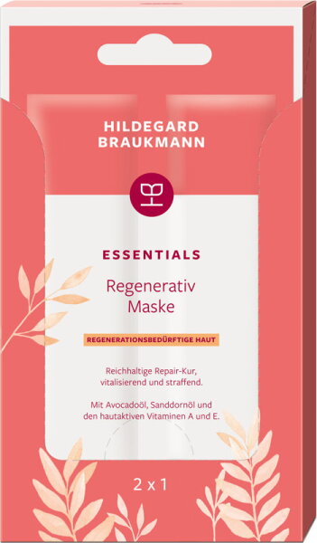 Hildegard Braukmann Essentials Regenerativ Maske Box 12 Stück von Hildegard Braukmann