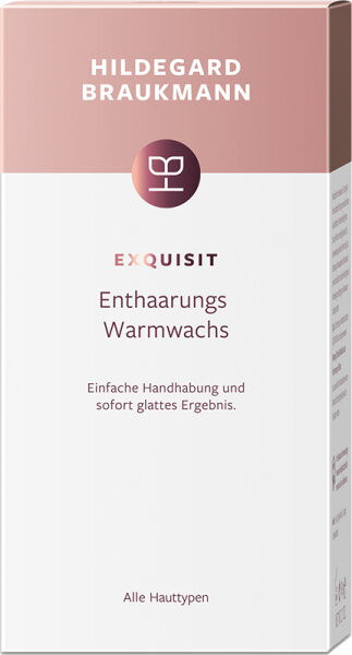 Hildegard Braukmann Exquisit Enthaarungs Warmwachs 60 g von Hildegard Braukmann