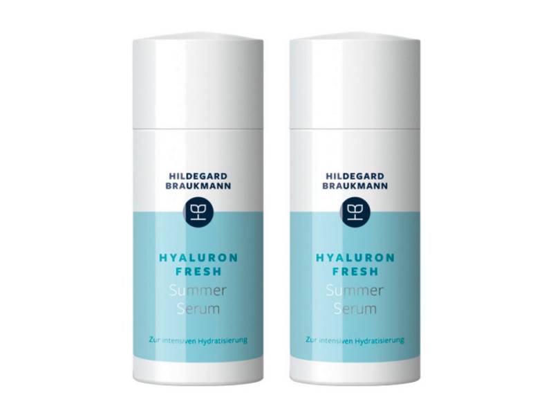 Hildegard Braukmann Hyaluron Serum Doppelpack Hyaluron Fresh! Summer Serum von Hildegard Braukmann
