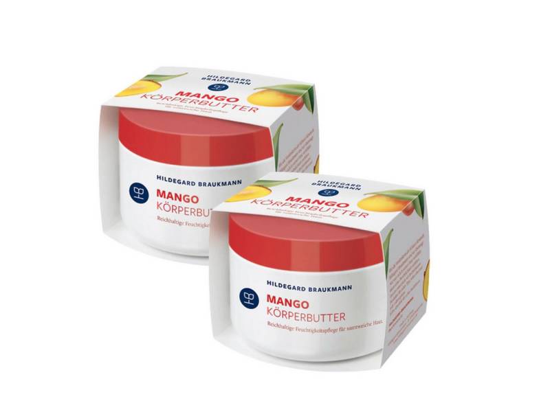 Hildegard Braukmann Körperpflegemittel Doppelpack Mango Körperbutter von Hildegard Braukmann