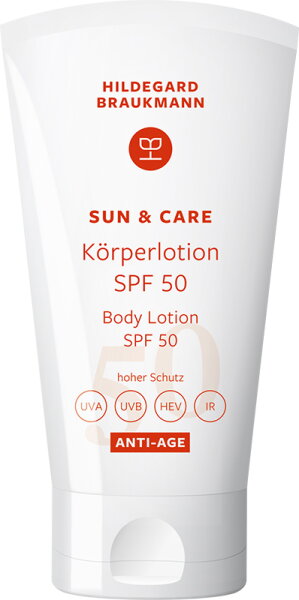 Hildegard Braukmann Sun & Care Anti-Age Körperlotion SPF 50 150 ml von Hildegard Braukmann