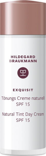 Hildegard Braukmann exquisit Tönungs Creme naturell SPF15 50 ml von Hildegard Braukmann