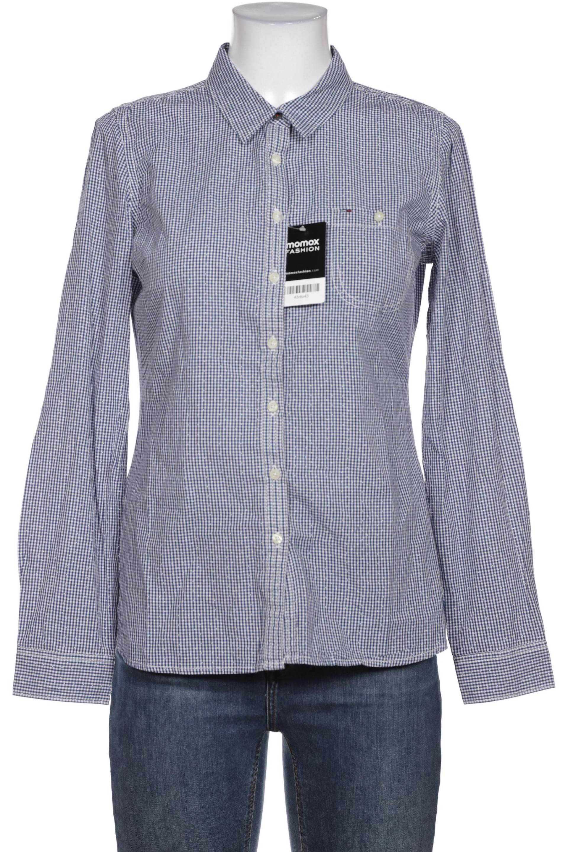 HILFIGER DENIM Damen Bluse, blau von Hilfiger Denim