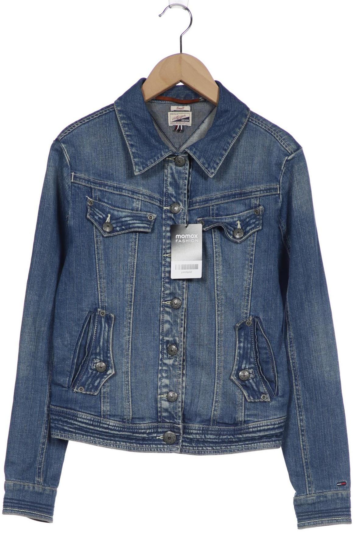 HILFIGER DENIM Damen Jacke, blau von Hilfiger Denim