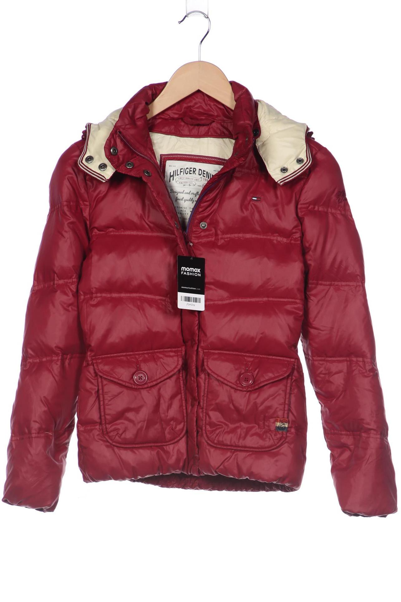 HILFIGER DENIM Damen Jacke, bordeaux von Hilfiger Denim