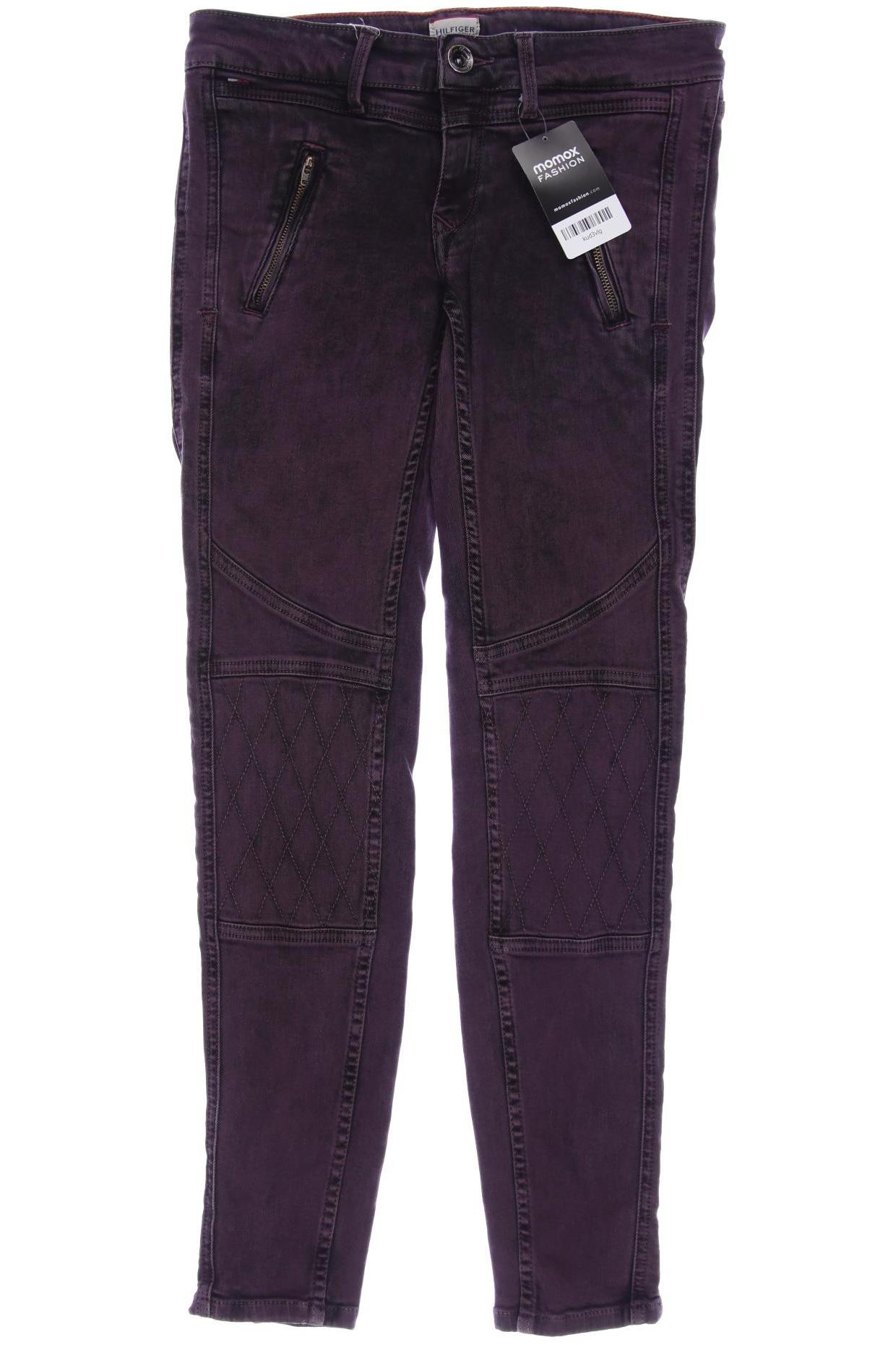 HILFIGER DENIM Damen Jeans, bordeaux von Hilfiger Denim