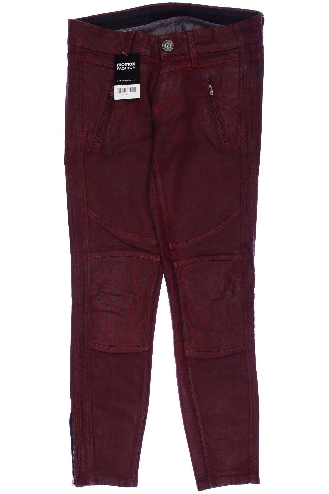 HILFIGER DENIM Damen Jeans, bordeaux von Hilfiger Denim