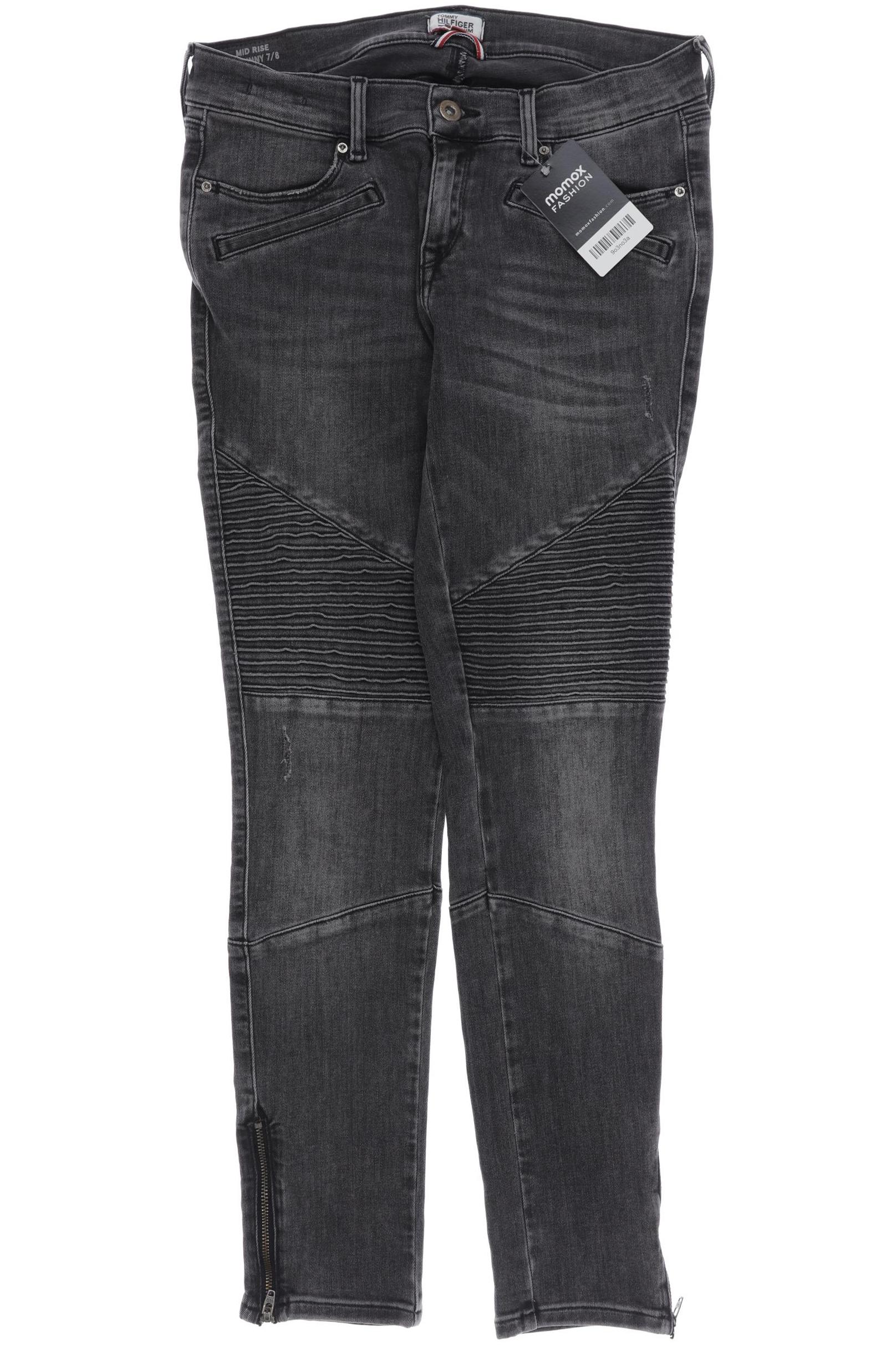 HILFIGER DENIM Damen Jeans, grau von Hilfiger Denim