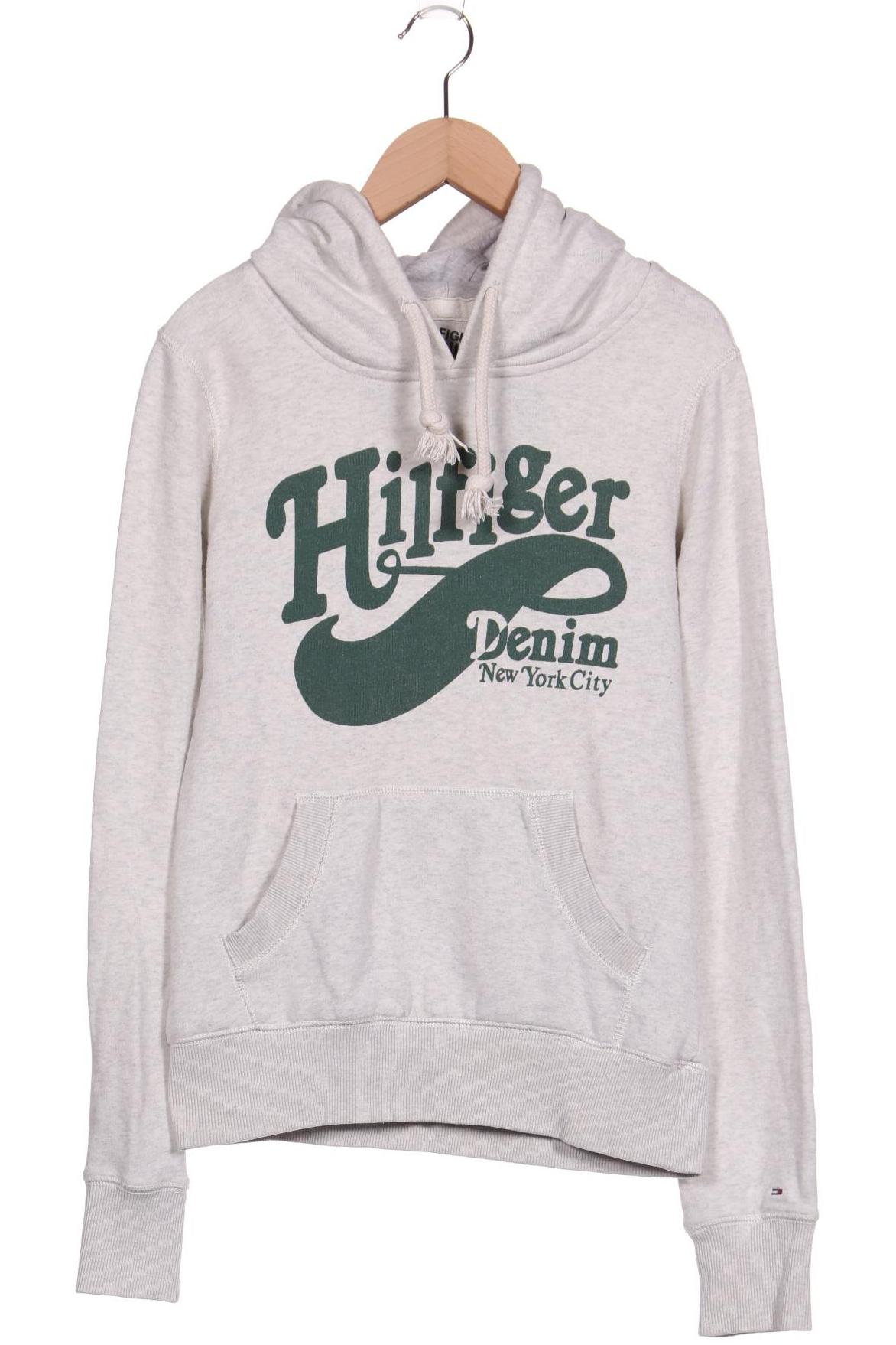 HILFIGER DENIM Damen Kapuzenpullover, grau von Hilfiger Denim