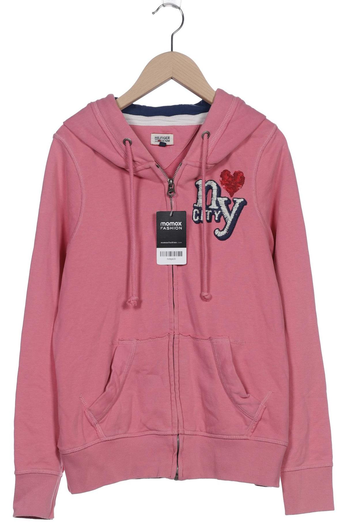 HILFIGER DENIM Damen Kapuzenpullover, pink von Hilfiger Denim