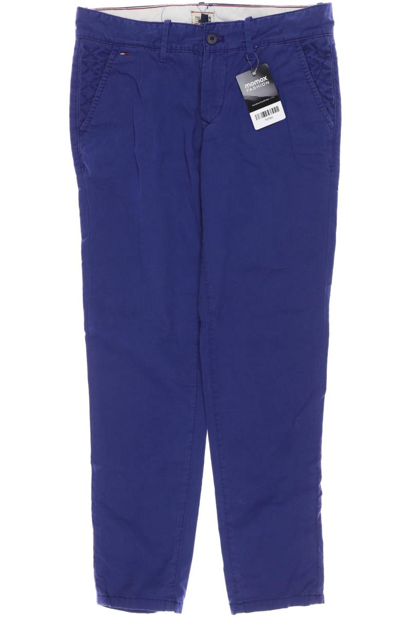 HILFIGER DENIM Damen Stoffhose, blau von Hilfiger Denim