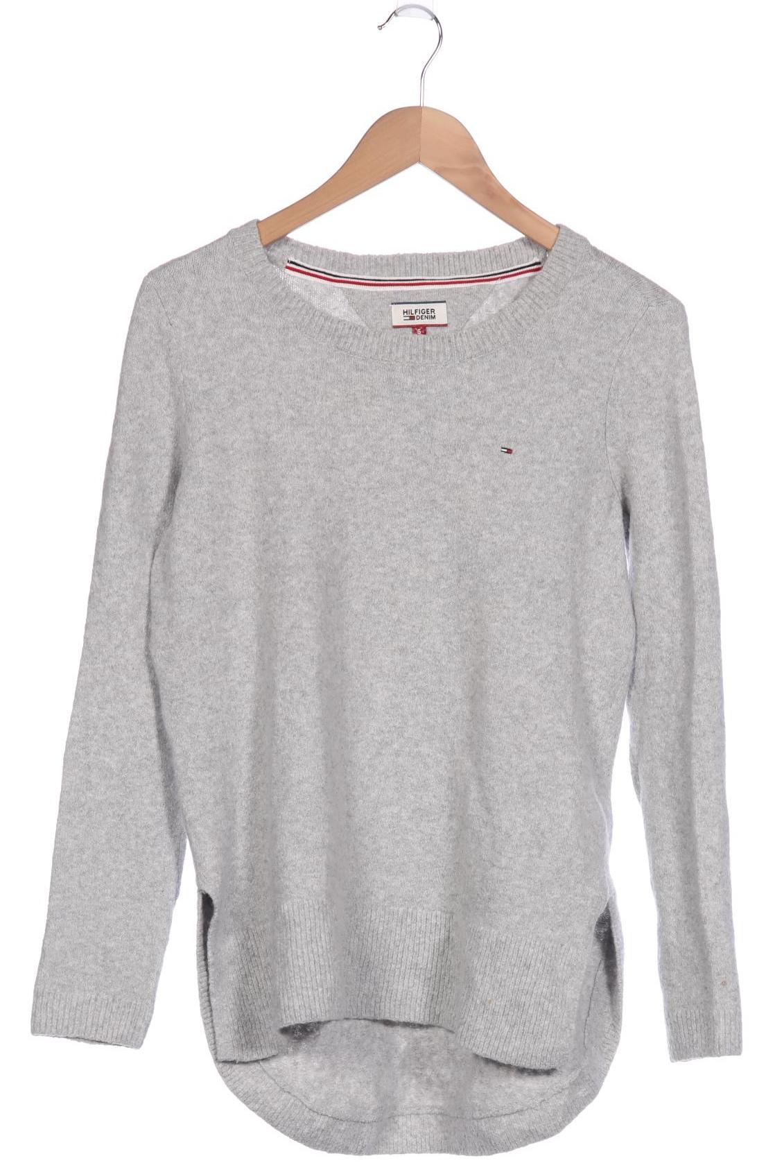 HILFIGER DENIM Damen Pullover, grau von Hilfiger Denim