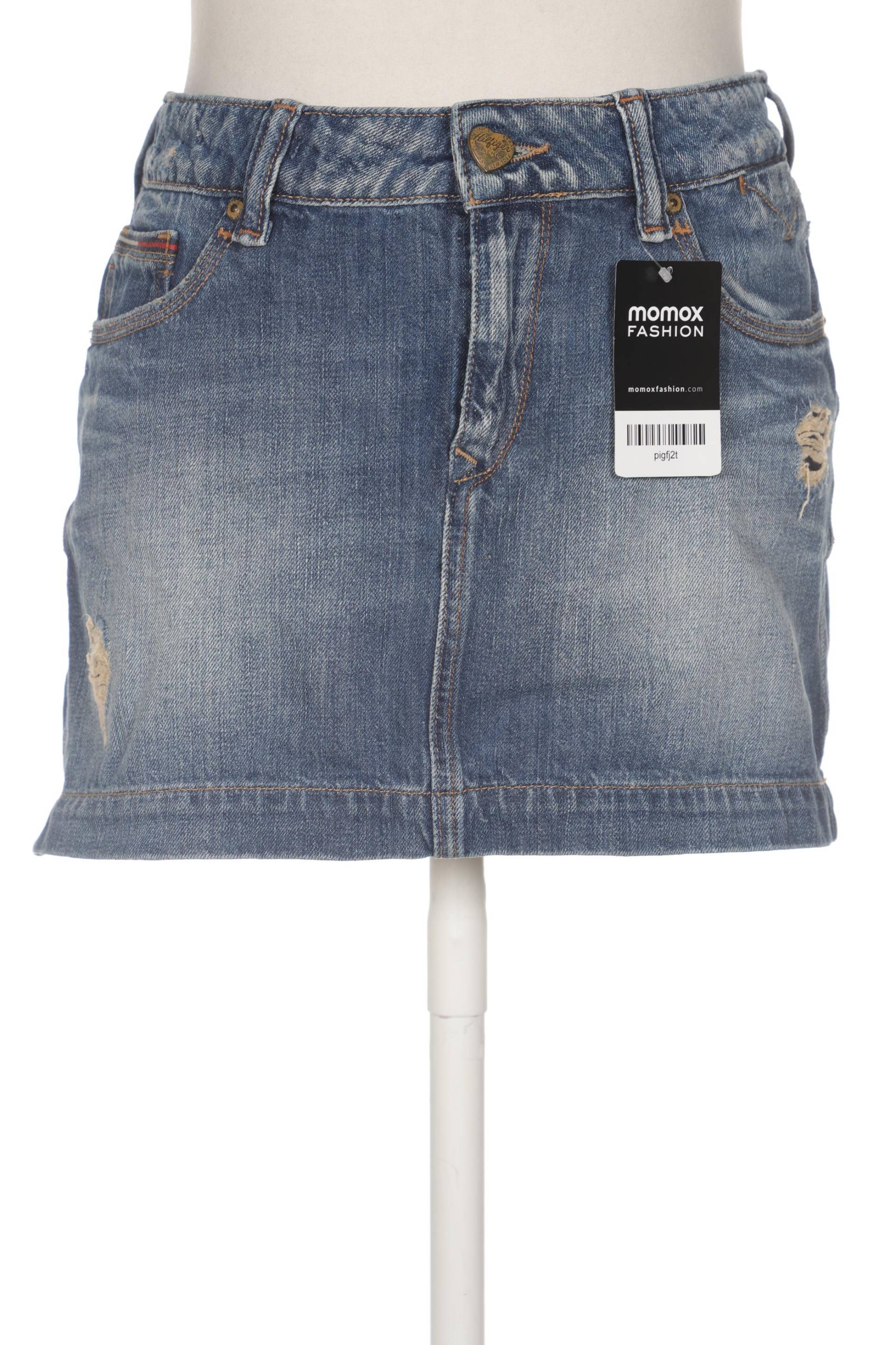 HILFIGER DENIM Damen Rock, blau von Hilfiger Denim