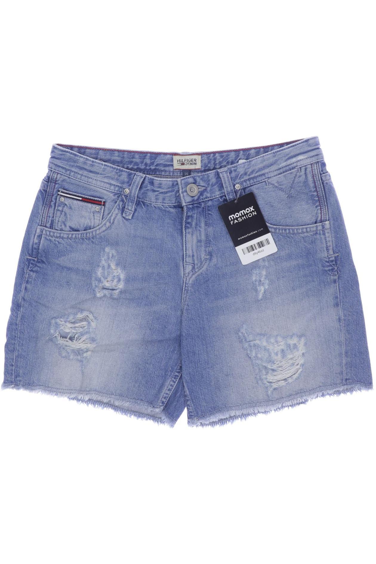 HILFIGER DENIM Damen Shorts, blau von Hilfiger Denim