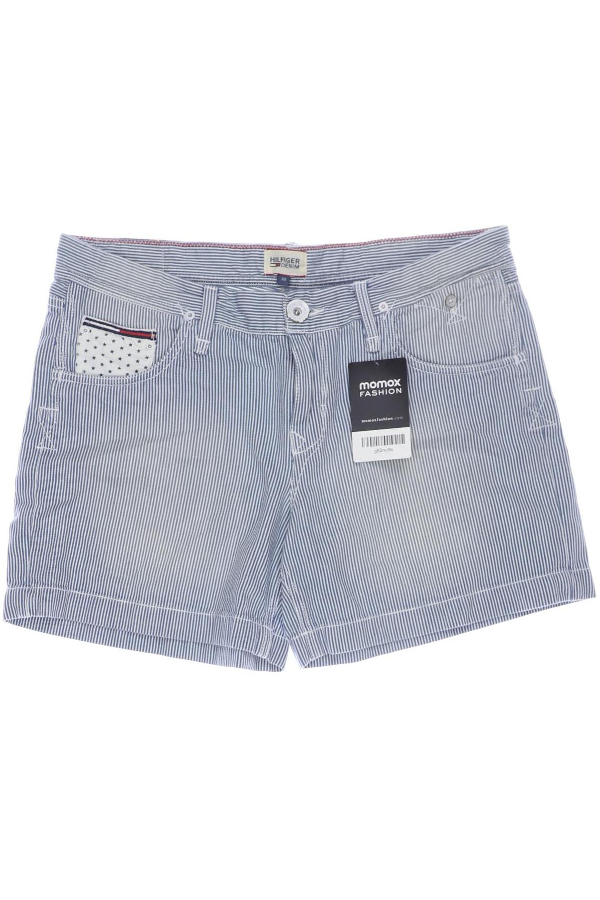 HILFIGER DENIM Damen Shorts, blau von Hilfiger Denim