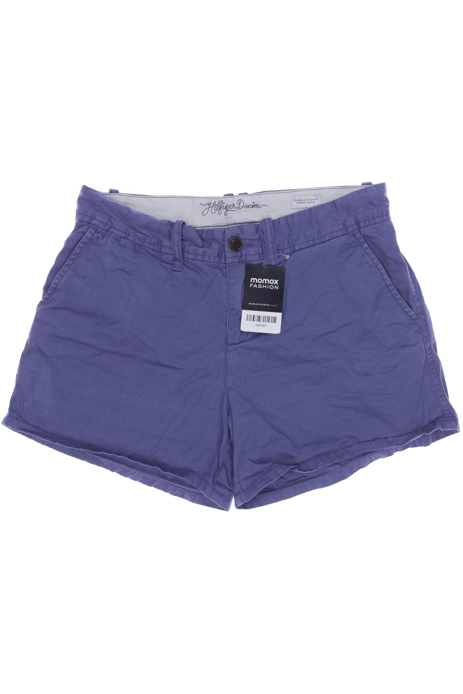 HILFIGER DENIM Damen Shorts, blau von Hilfiger Denim