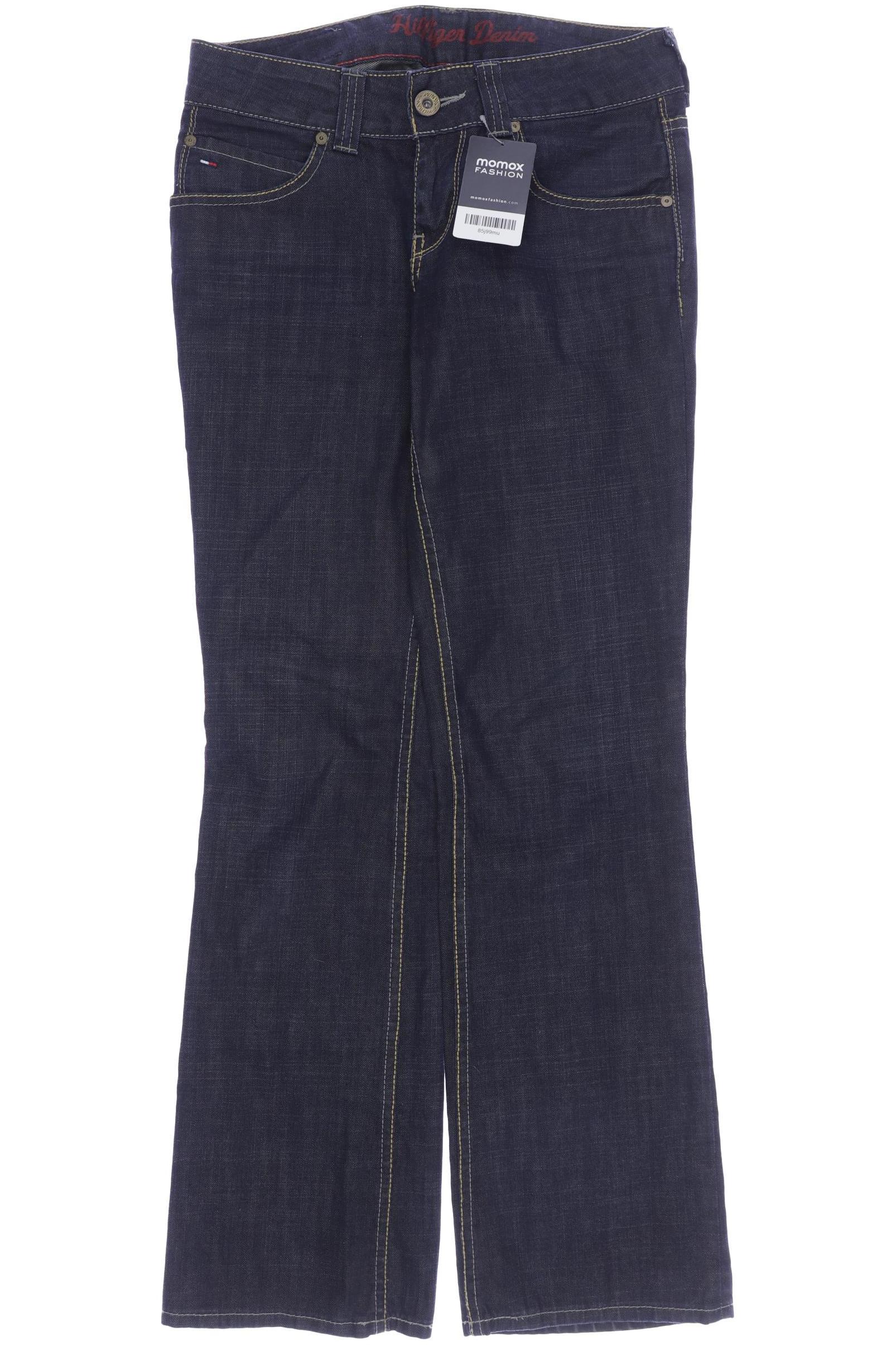 HILFIGER DENIM Damen Stoffhose, marineblau von Hilfiger Denim