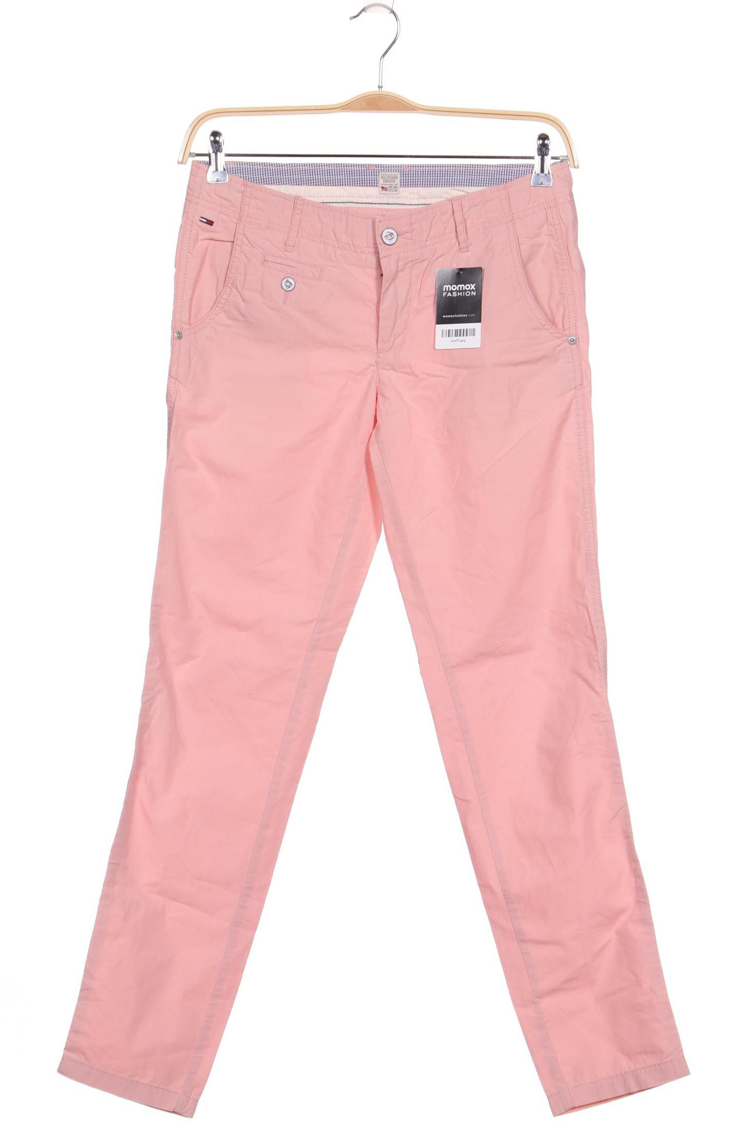 HILFIGER DENIM Damen Stoffhose, pink von Hilfiger Denim