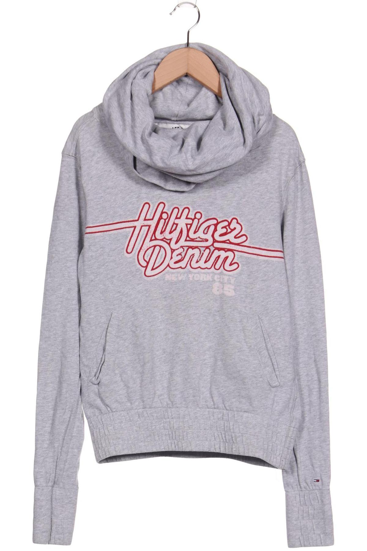 HILFIGER DENIM Damen Sweatshirt, grau von Hilfiger Denim