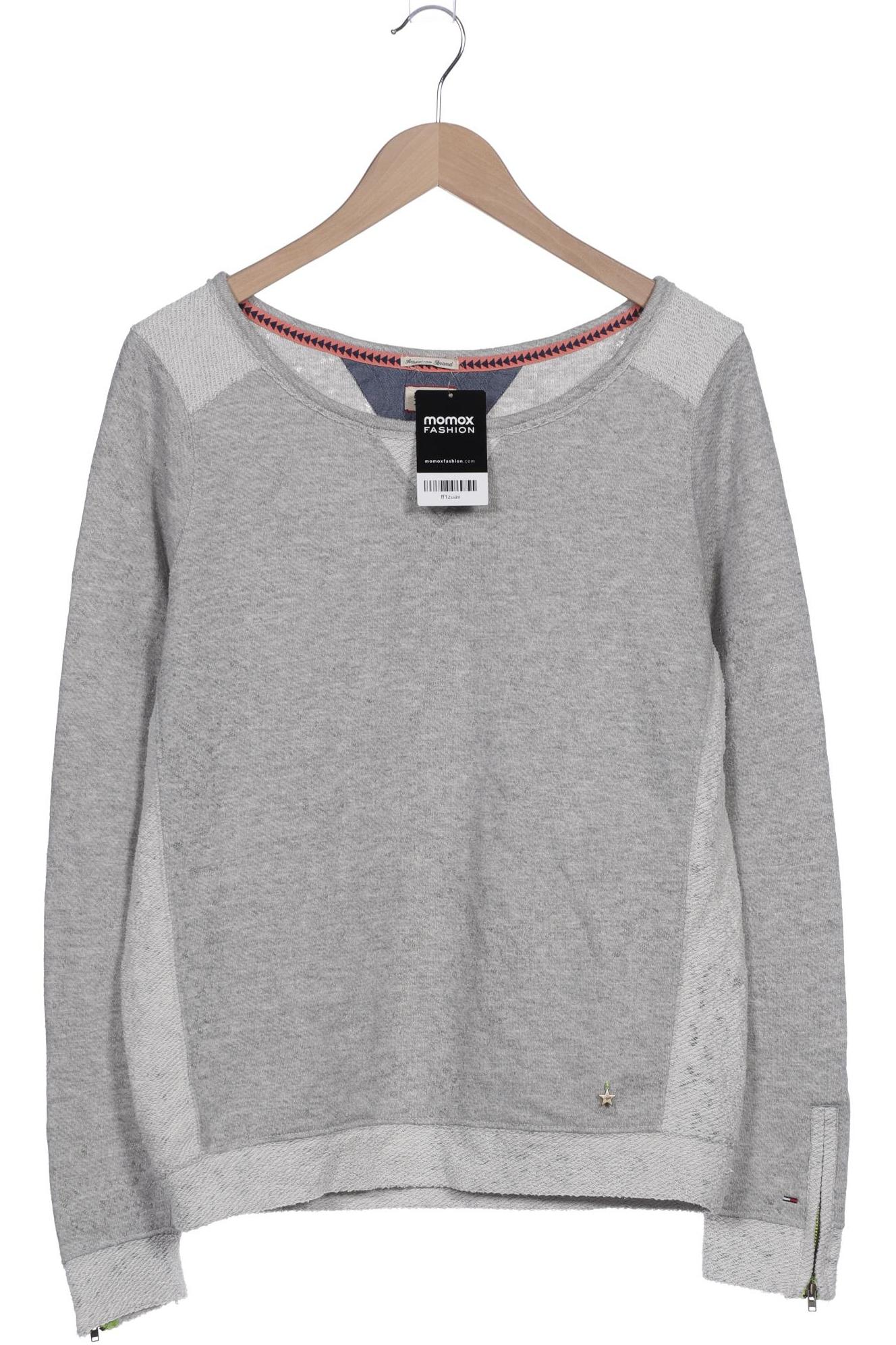 HILFIGER DENIM Damen Sweatshirt, grau von Hilfiger Denim